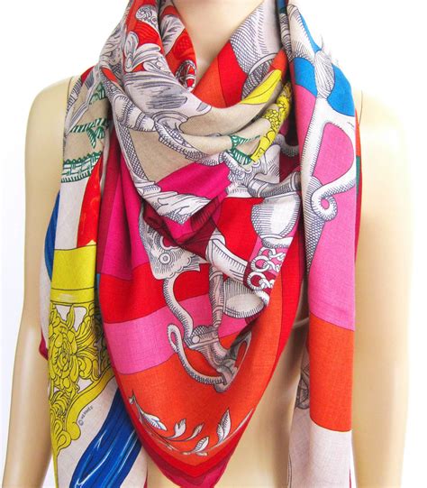 cashmere wool silk hermes scarf|hermes 140 cashmere shawl.